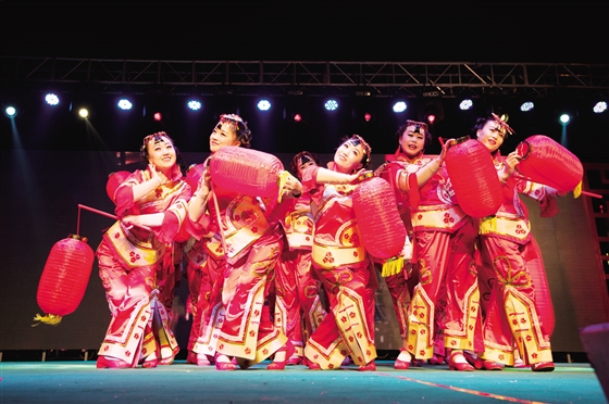 开花调艺术团"非遗展演"